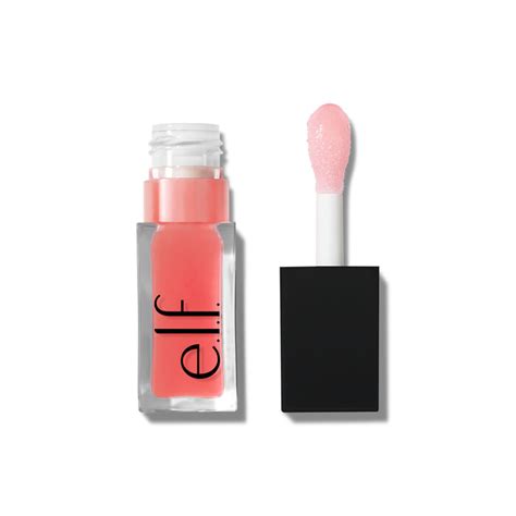 elf lip oils pink quartz